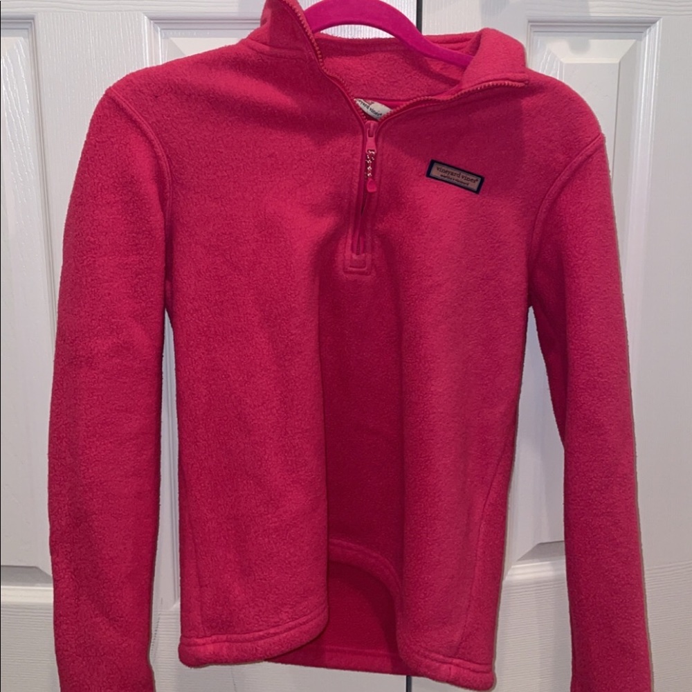 Vineyard Vines fleece quarter zip